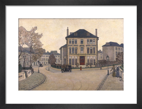 A Street Scene in Belsize Park