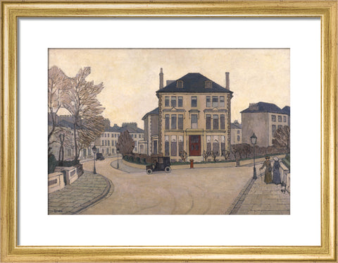 A Street Scene in Belsize Park
