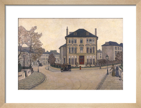 A Street Scene in Belsize Park