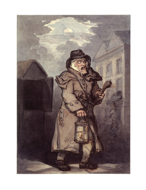 A Watchman making the rounds 18th century