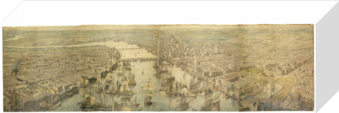 The Rhinebeck Panorama composite image:  c.1806-7