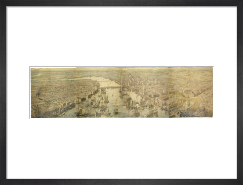 The Rhinebeck Panorama composite image:  c.1806-7