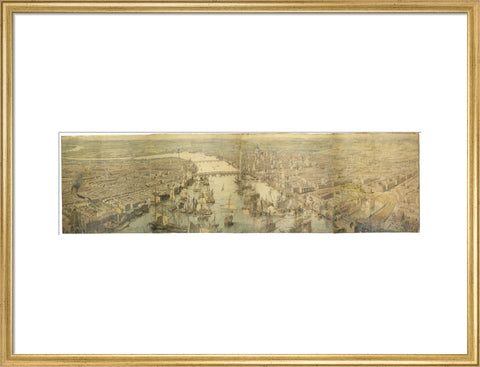 The Rhinebeck Panorama composite image:  c.1806-7