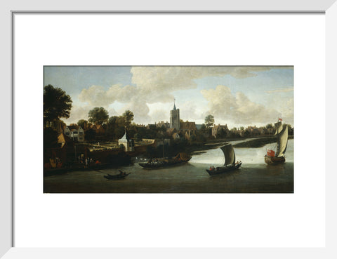 Chiswick from the River: 1676-1680