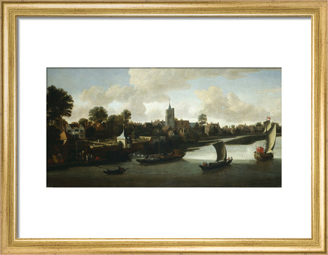 Chiswick from the River: 1676-1680
