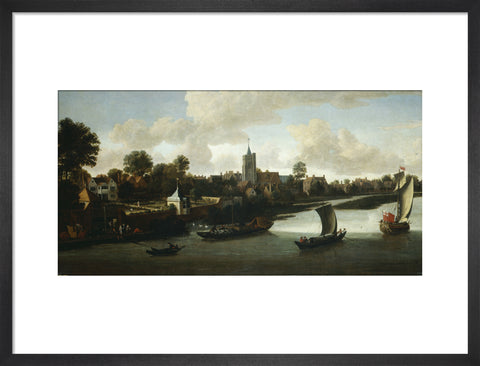 Chiswick from the River: 1676-1680