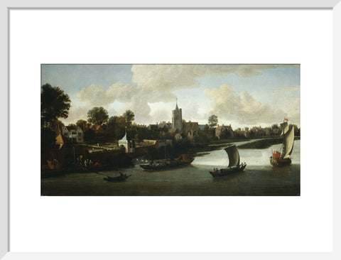 Chiswick from the River: 1676-1680