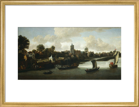 Chiswick from the River: 1676-1680