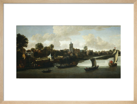 Chiswick from the River: 1676-1680