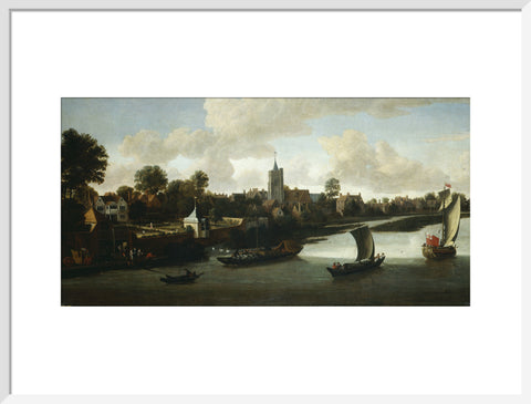 Chiswick from the River: 1676-1680