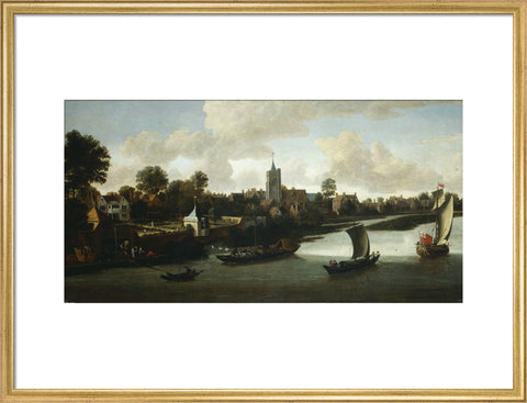 Chiswick from the River: 1676-1680