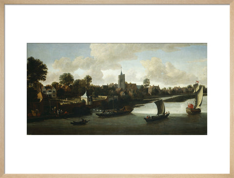 Chiswick from the River: 1676-1680