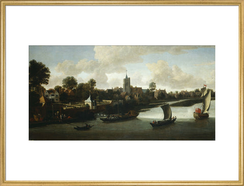 Chiswick from the River: 1676-1680