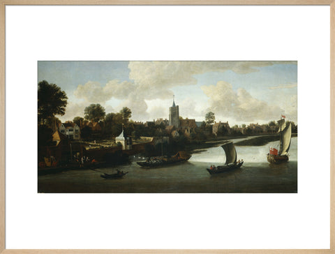 Chiswick from the River: 1676-1680