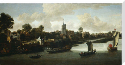 Chiswick from the River: 1676-1680