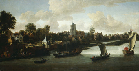 Chiswick from the River: 1676-1680