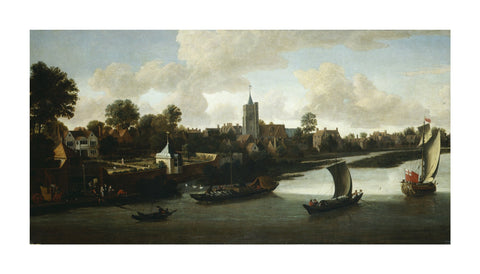 Chiswick from the River: 1676-1680