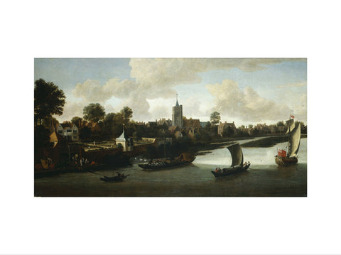Chiswick from the River: 1676-1680