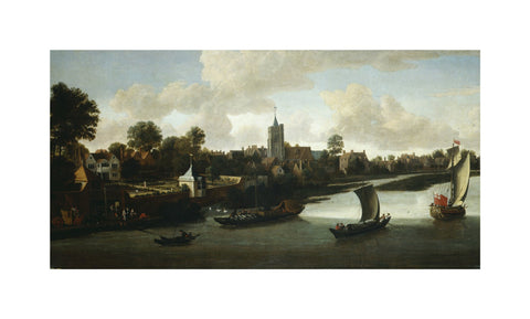 Chiswick from the River: 1676-1680