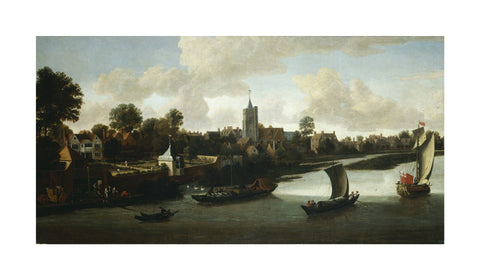 Chiswick from the River: 1676-1680