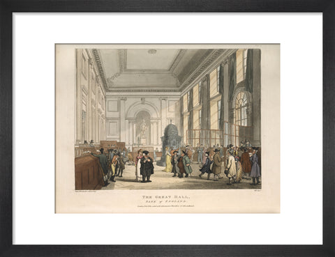 The Great Hall Bank of England 1808-1810
