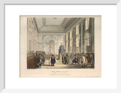The Great Hall Bank of England 1808-1810
