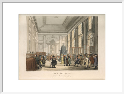 The Great Hall Bank of England 1808-1810