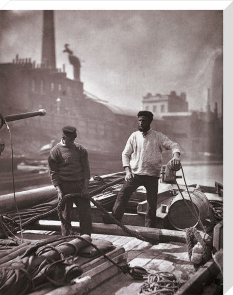 Workers on the Silent Highway c. 1878