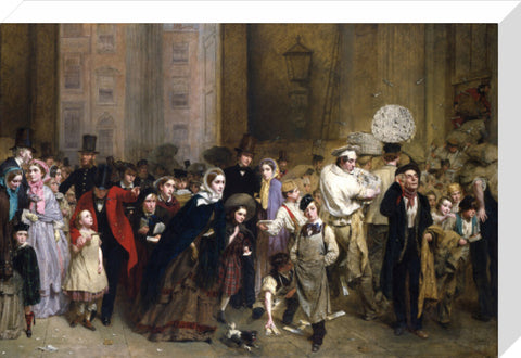 The General Post Office One minute to Six 1860
