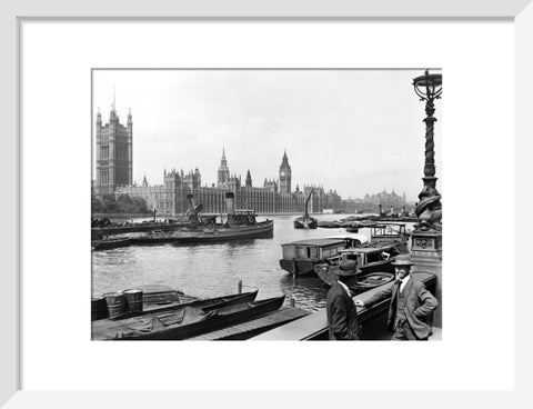 The Palace of Westminster from the Albert Embankment 1920-1933