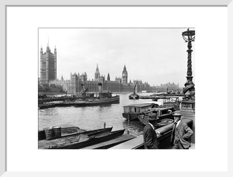 The Palace of Westminster from the Albert Embankment 1920-1933