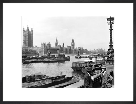 The Palace of Westminster from the Albert Embankment 1920-1933