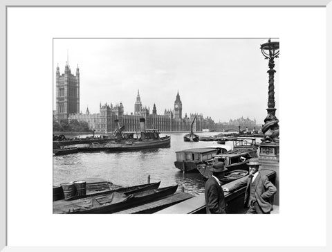 The Palace of Westminster from the Albert Embankment 1920-1933