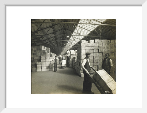 Storage at the Tilbury Docks: 1919