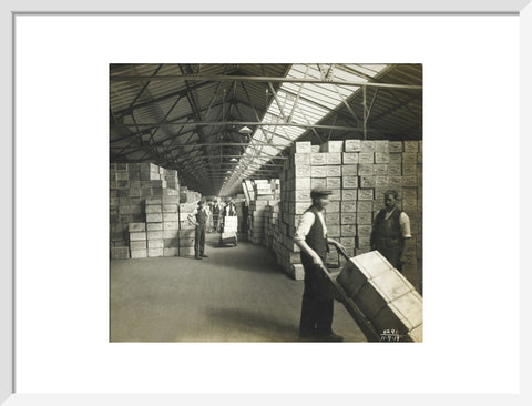 Storage at the Tilbury Docks: 1919