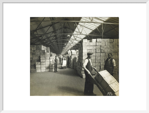Storage at the Tilbury Docks: 1919