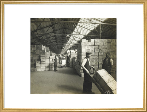 Storage at the Tilbury Docks: 1919