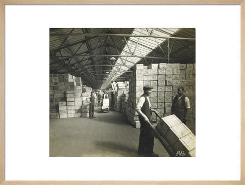 Storage at the Tilbury Docks: 1919