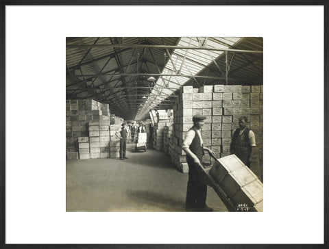 Storage at the Tilbury Docks: 1919