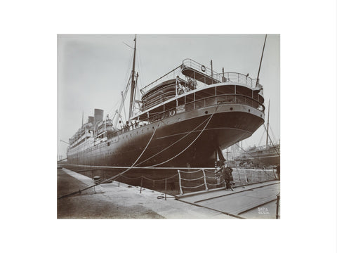 Cunard's SS Alaunia Royal Albert Dock 20th century