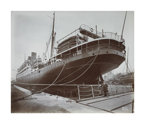 Cunard's SS Alaunia Royal Albert Dock 20th century