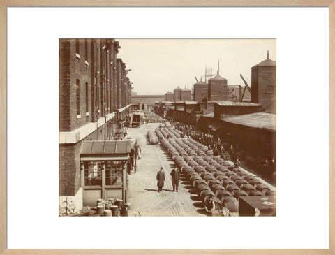 The north quay at the London docks 1907