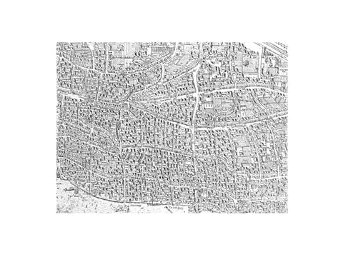 City map image made from the Copperplate Map 1559