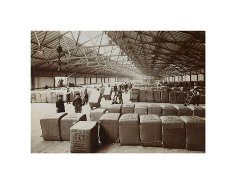 Commodity transit shed West India Dock 20th century