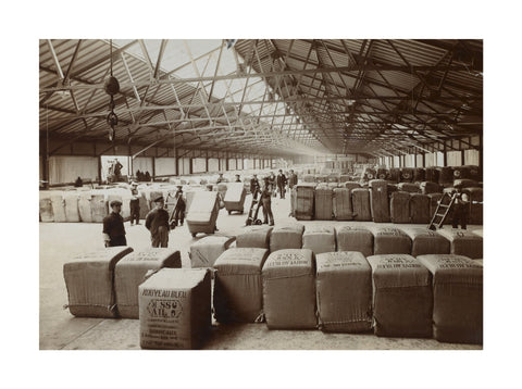 Commodity transit shed West India Dock 20th century