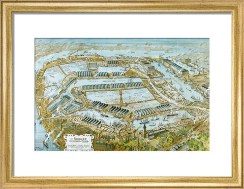 Surrey Commercial Docks 1906
