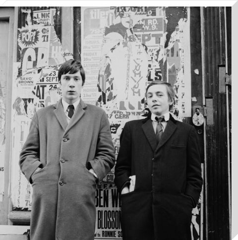 Two young men in Carnaby Street 1967