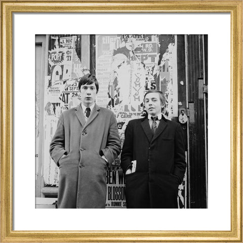 Two young men in Carnaby Street 1967