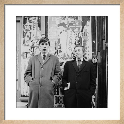 Two young men in Carnaby Street 1967