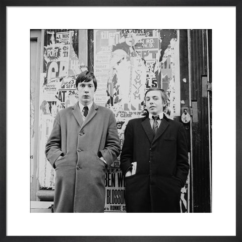 Two young men in Carnaby Street 1967